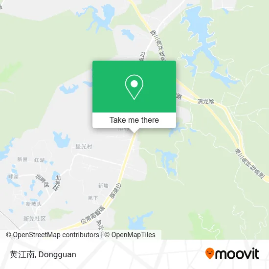 黄江南 map