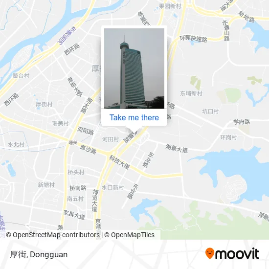 厚街 map