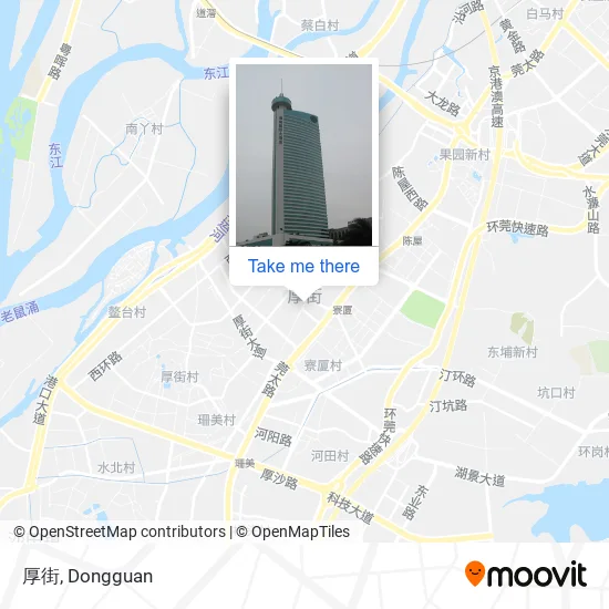 厚街 map
