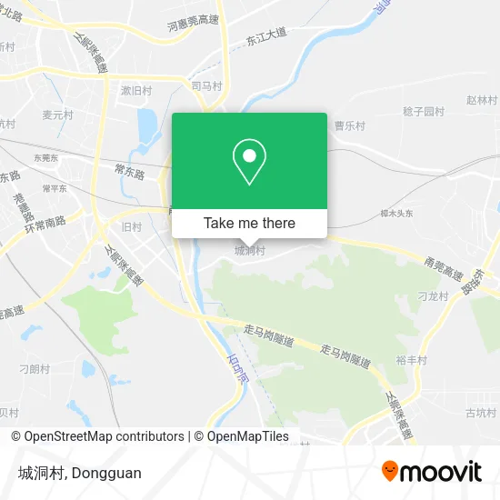 城洞村 map