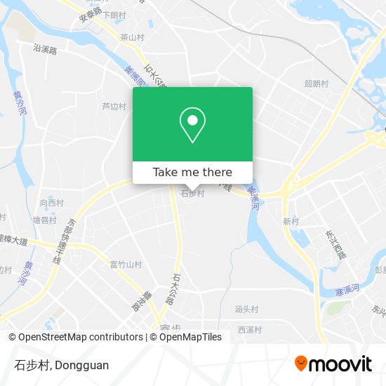 石步村 map