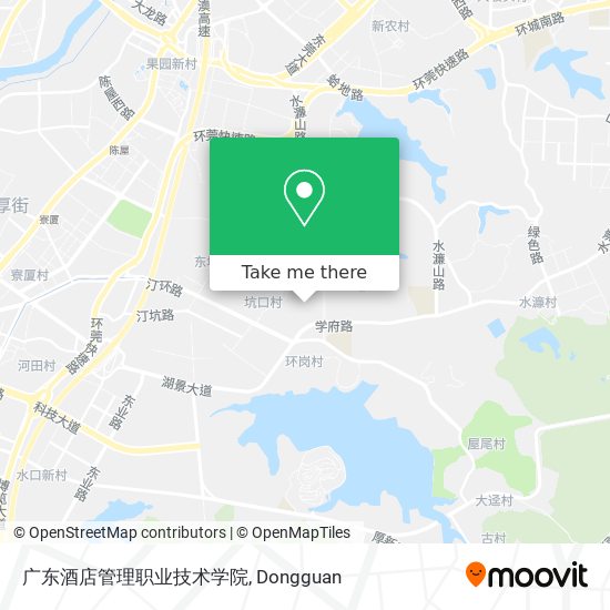 广东酒店管理职业技术学院 map