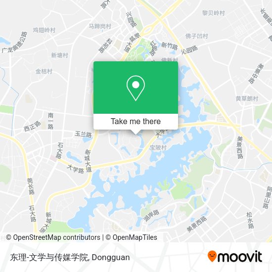 东理-文学与传媒学院 map