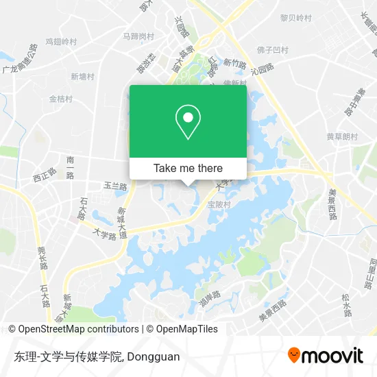 东理-文学与传媒学院 map