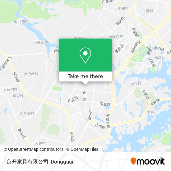 台升家具有限公司 map