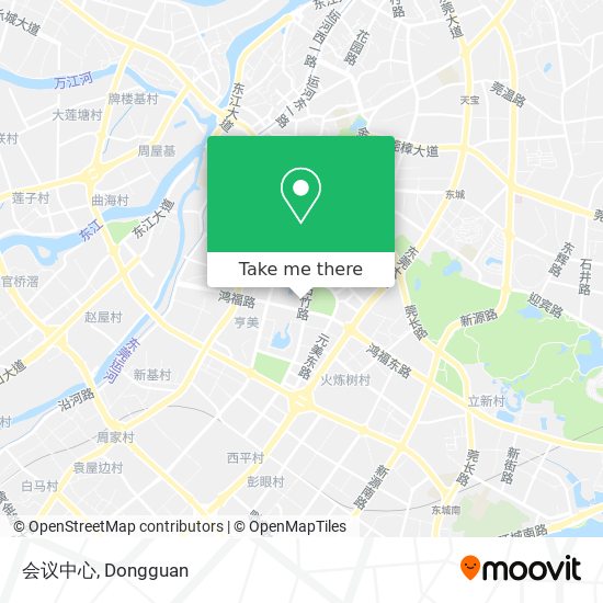 会议中心 map