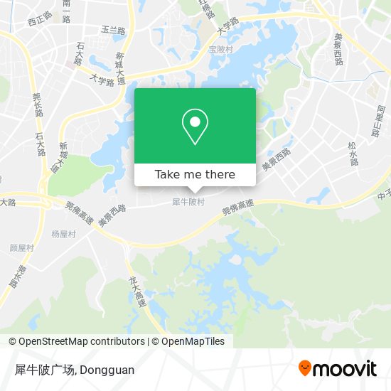 犀牛陂广场 map