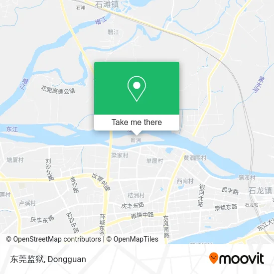 东莞监狱 map