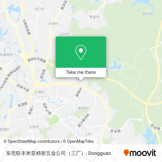 东莞联丰米亚精密五金公司（三厂） map