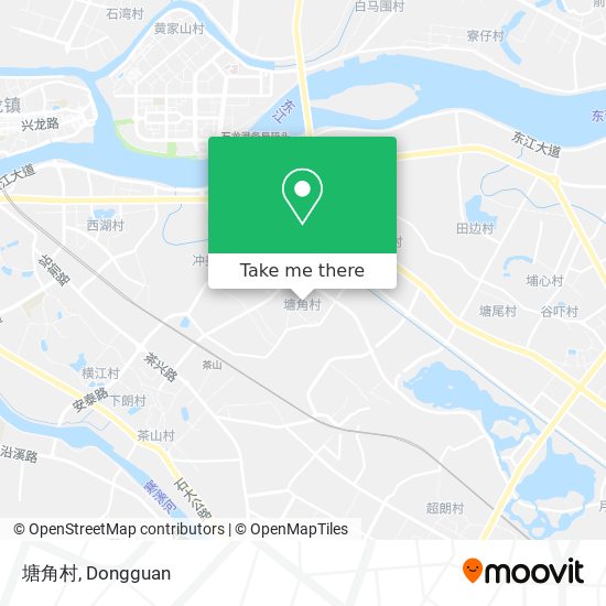 塘角村 map