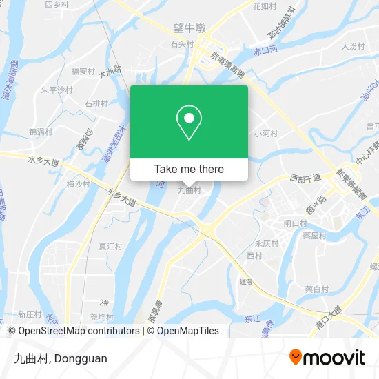 九曲村 map