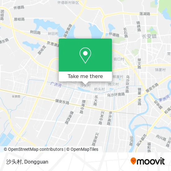 沙头村 map