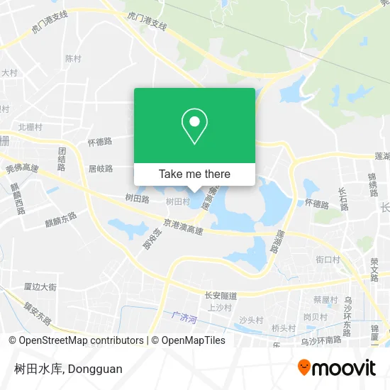 树田水库 map