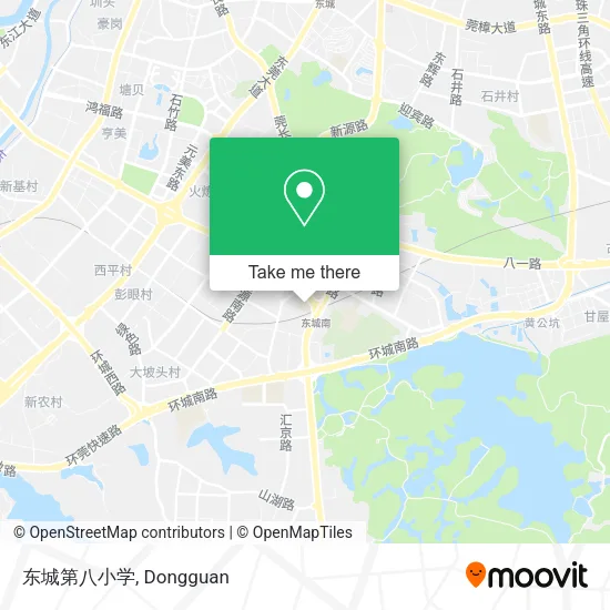 东城第八小学 map