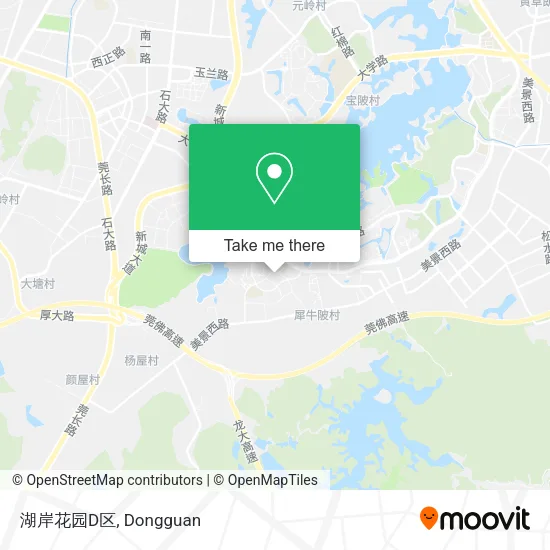 湖岸花园D区 map