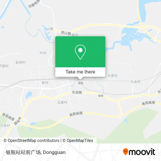 银瓶站站前广场 map