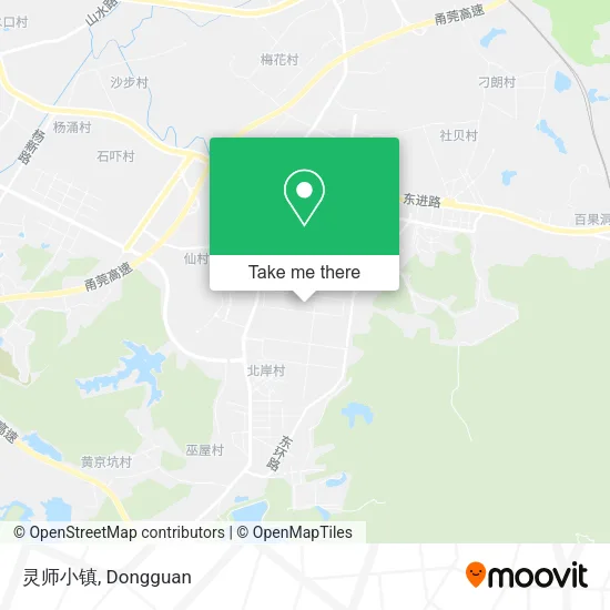 灵师小镇 map