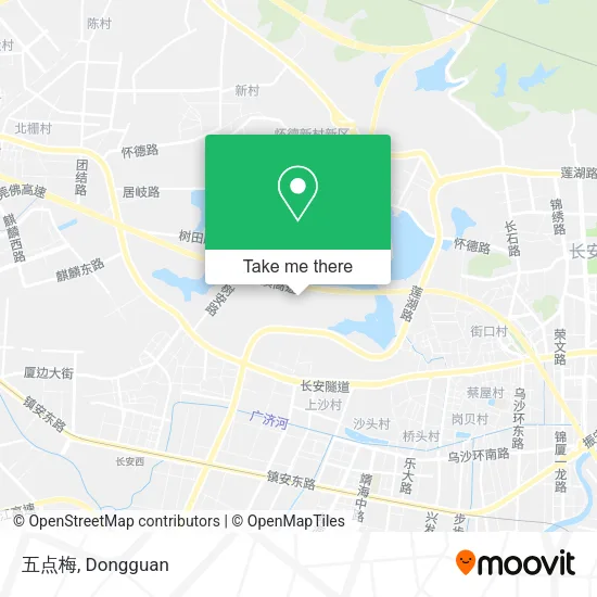 五点梅 map