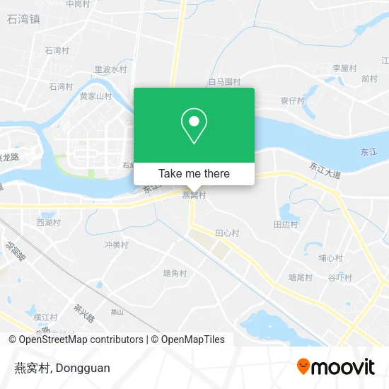 燕窝村 map