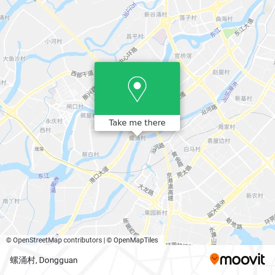 螺涌村 map