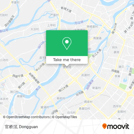 官桥滘 map