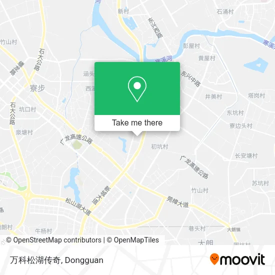 万科松湖传奇 map