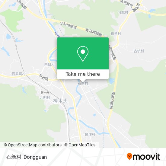 石新村 map