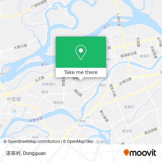 湛翠村 map