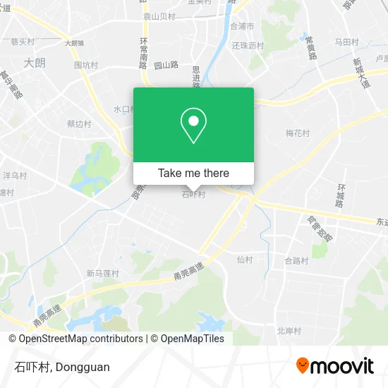 石吓村 map