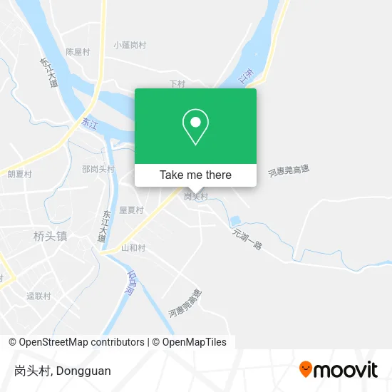 岗头村 map
