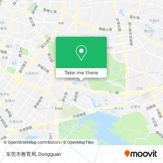 东莞市教育局 map