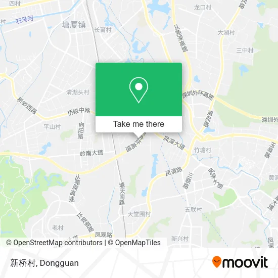 新桥村 map