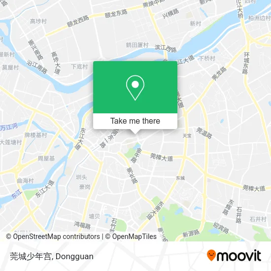 莞城少年宫 map