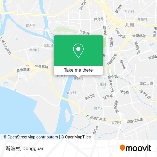 新渔村 map