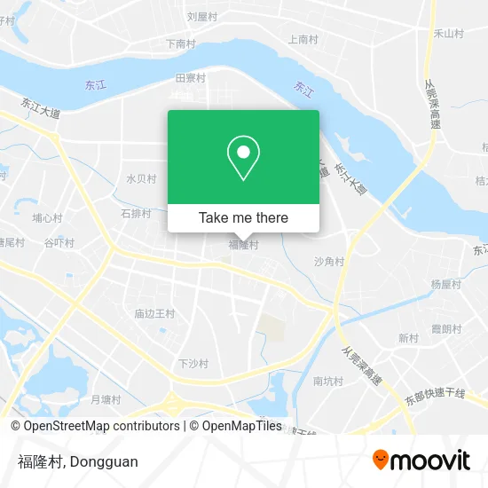 福隆村 map