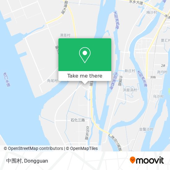 中围村 map