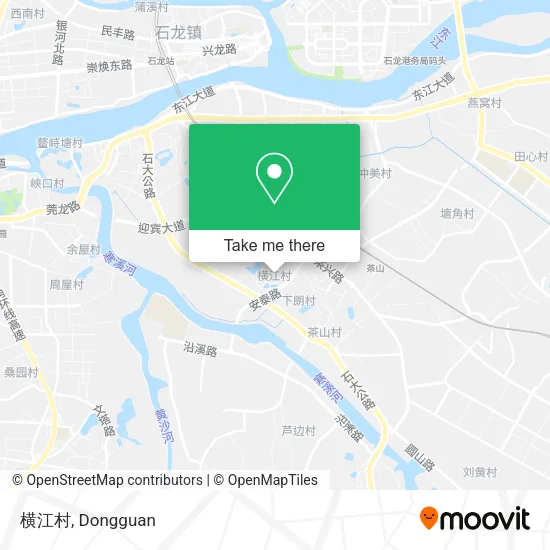 横江村 map