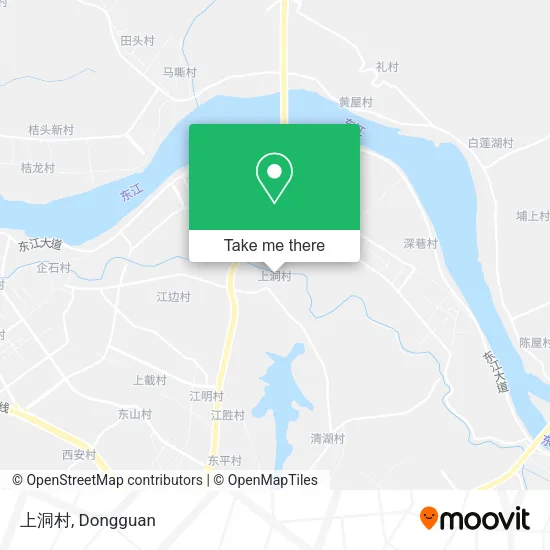 上洞村 map