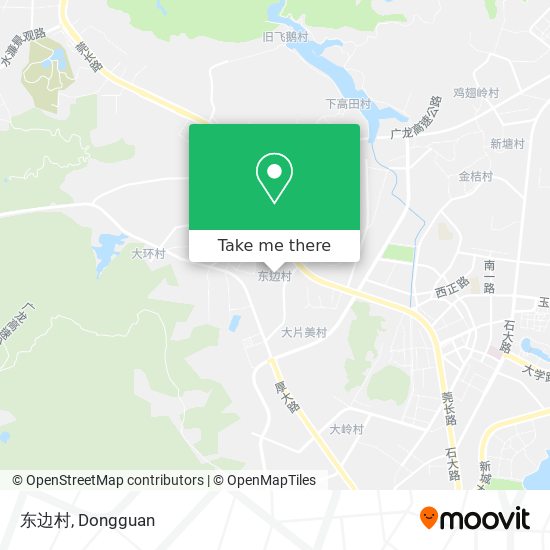 东边村 map