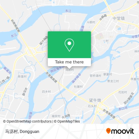 马沥村 map