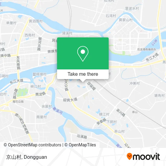 京山村 map