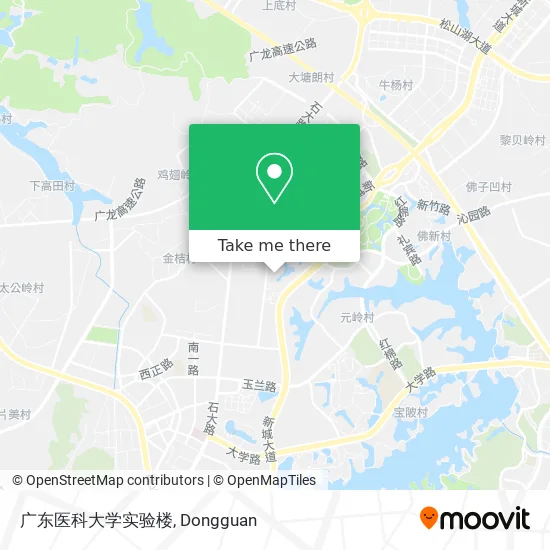 广东医科大学实验楼 map