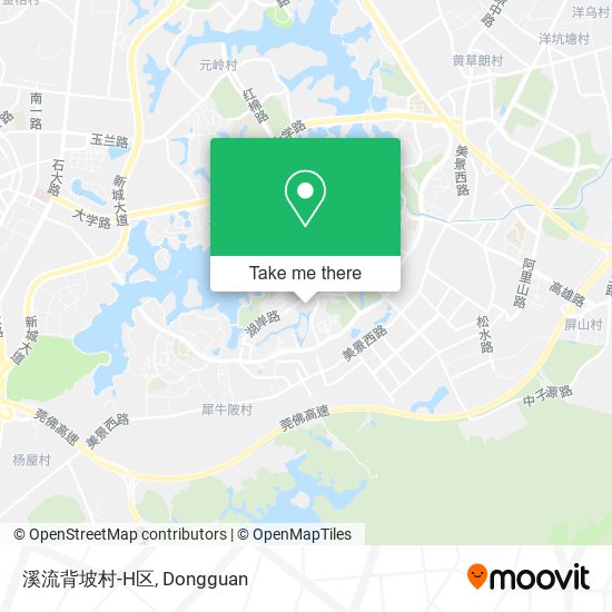 溪流背坡村-H区 map