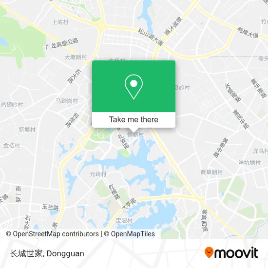 长城世家 map