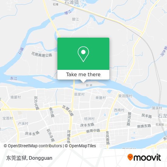 东莞监狱 map