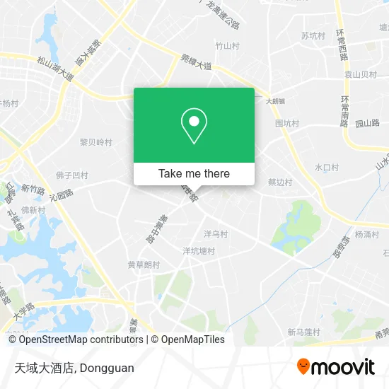 天域大酒店 map