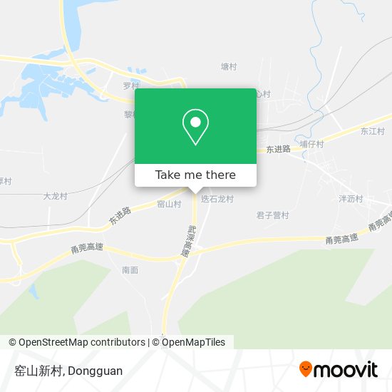 窑山新村 map