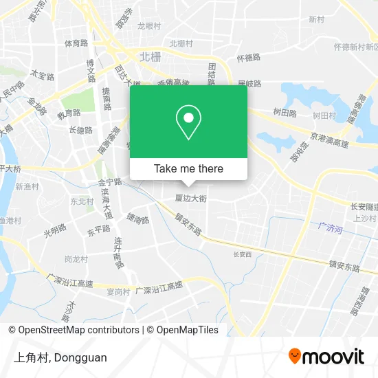 上角村 map