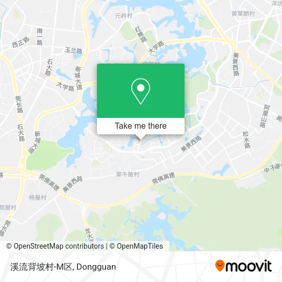 溪流背坡村-M区 map