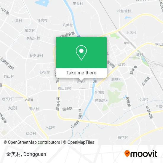 金美村 map